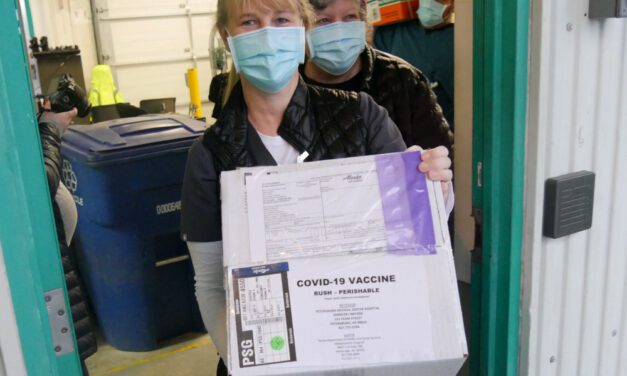 First COVID-19 vaccine delivered to Petersburg Thursday