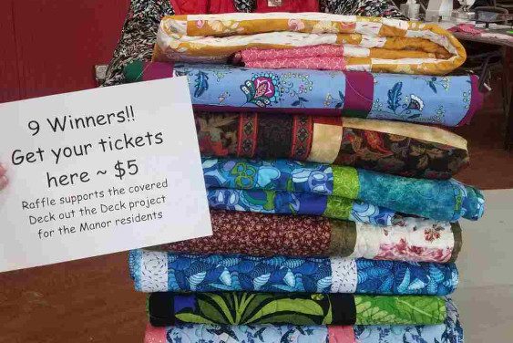 Quilt drawing for manor deck project Sunday