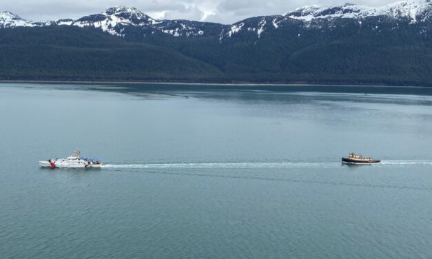 Coast Guard scuttles Juneau’s troublesome tugboat Lumberman