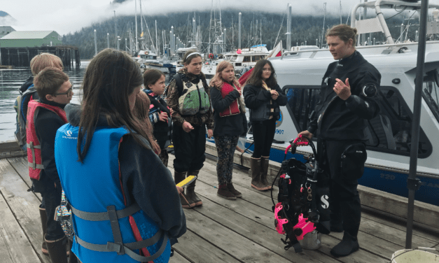 Kinder Skog camp offers hands-on marine science experience