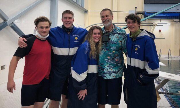 PHS swim team hosts the only home meet of the season