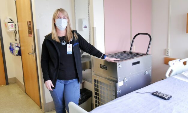 Petersburg nurses create safe spaces for an influx of COVID patients