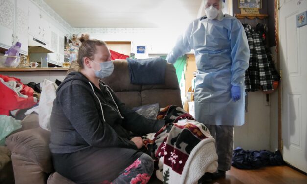 Rural home health nurses care for COVID patients at home