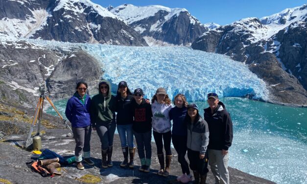 Student glacier survey shows small advance