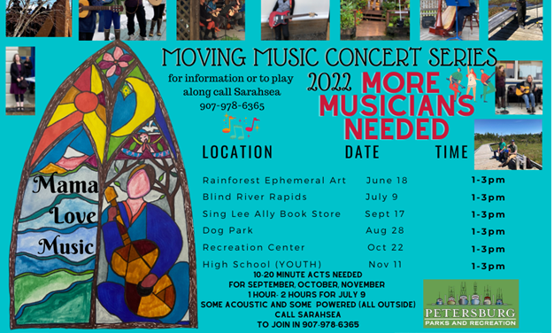 Three more concerts coming up in the Moving Music series