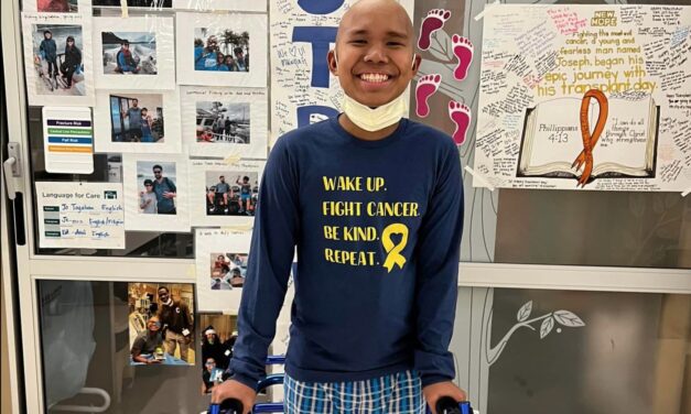 Petersburg resident Joseph Tagaban recovers from stem cell transplant in Seattle