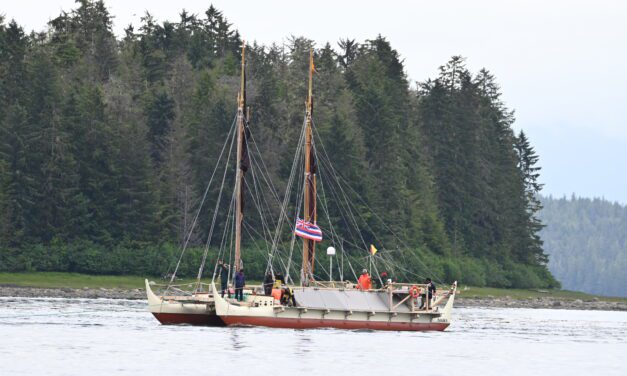 Petersburg celebrates arrival of Hawai’ian voyaging canoe