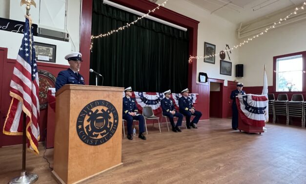Command of U.S. Coast Guard Cutter Pike transfers to Master Chief Kay Jones