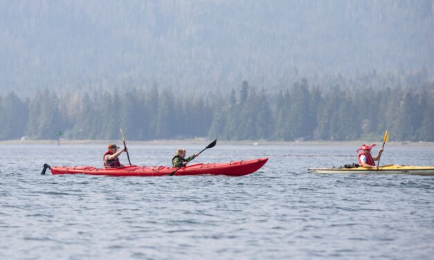 Nearly 80 participants in this year’s Pedal/Paddle Battle