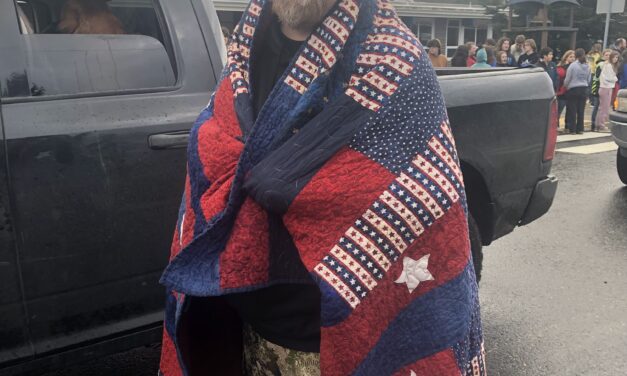 Audio postcard: Petersburg School District honors veterans with a parade