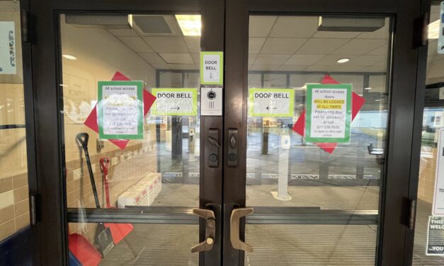 Front doors are now locked at Petersburg’s secondary schools