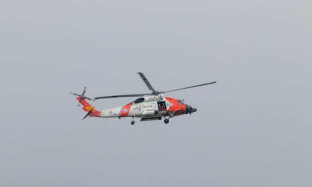 U.S. Coast Guard helicopter crashes near Petersburg; all 4 crew members survive