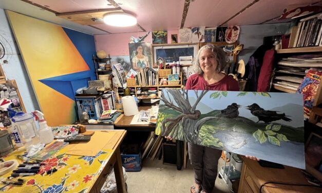 A first solo art show for Suzanne Fuqua