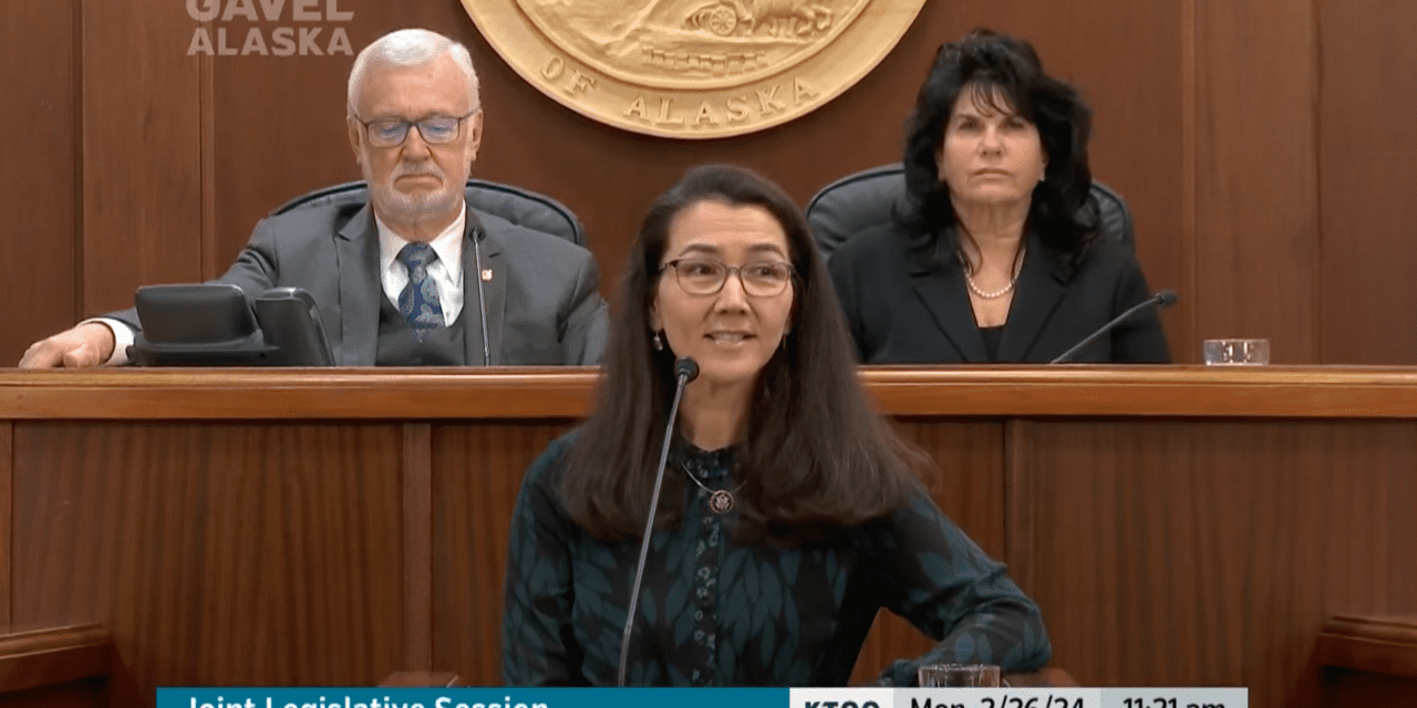 U.S. Rep. Mary Peltola’s 2024 address to the AK Legislature available here