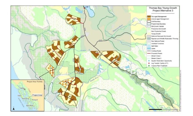 U.S. Forest Service cuts back Southeast Alaska timber sale after public comments