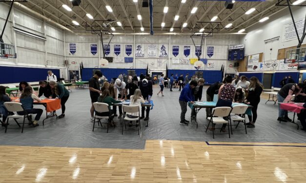Students practice budgeting at Financial Reality Fair