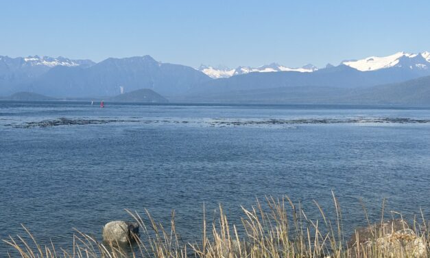 Smoke from Canada wildfires tinges the sky over Southeast Alaska