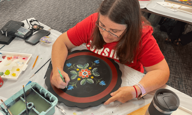 A Brush with Tradition: Rosemaling Workshop Celebrates Scandinavian Heritage in Petersburg
