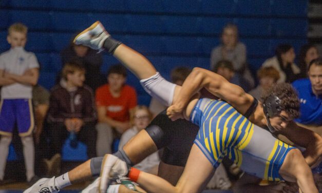 Wrestlers take the spotlight on senior night
