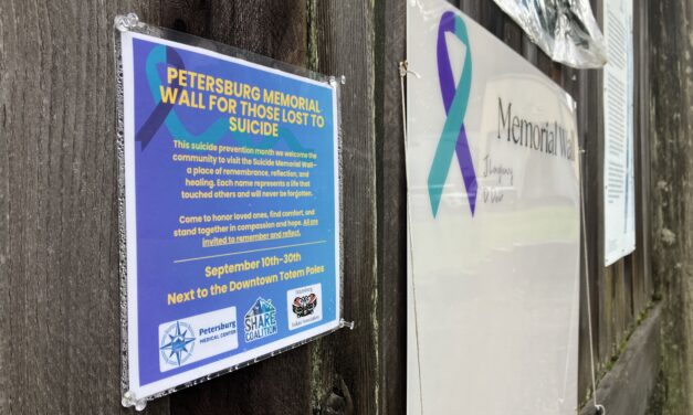Petersburg organizations host memorial wall during Suicide Prevention Month