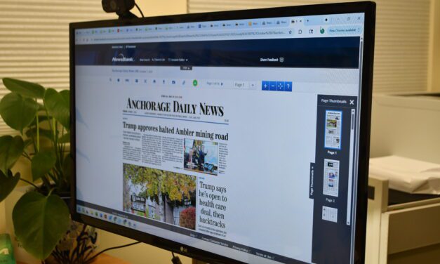 Grant funding will give 15 Alaska libraries free access to many paywalled newspapers