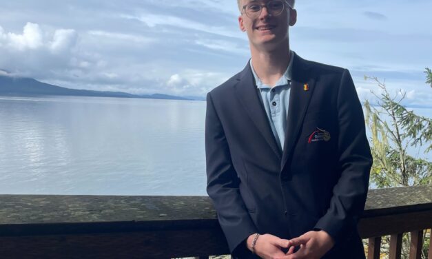 Petersburg welcomes exchange student from Germany