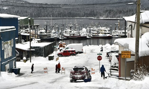 Arctic temperatures hit Southeast Alaska as Petersburg sees record snowfall