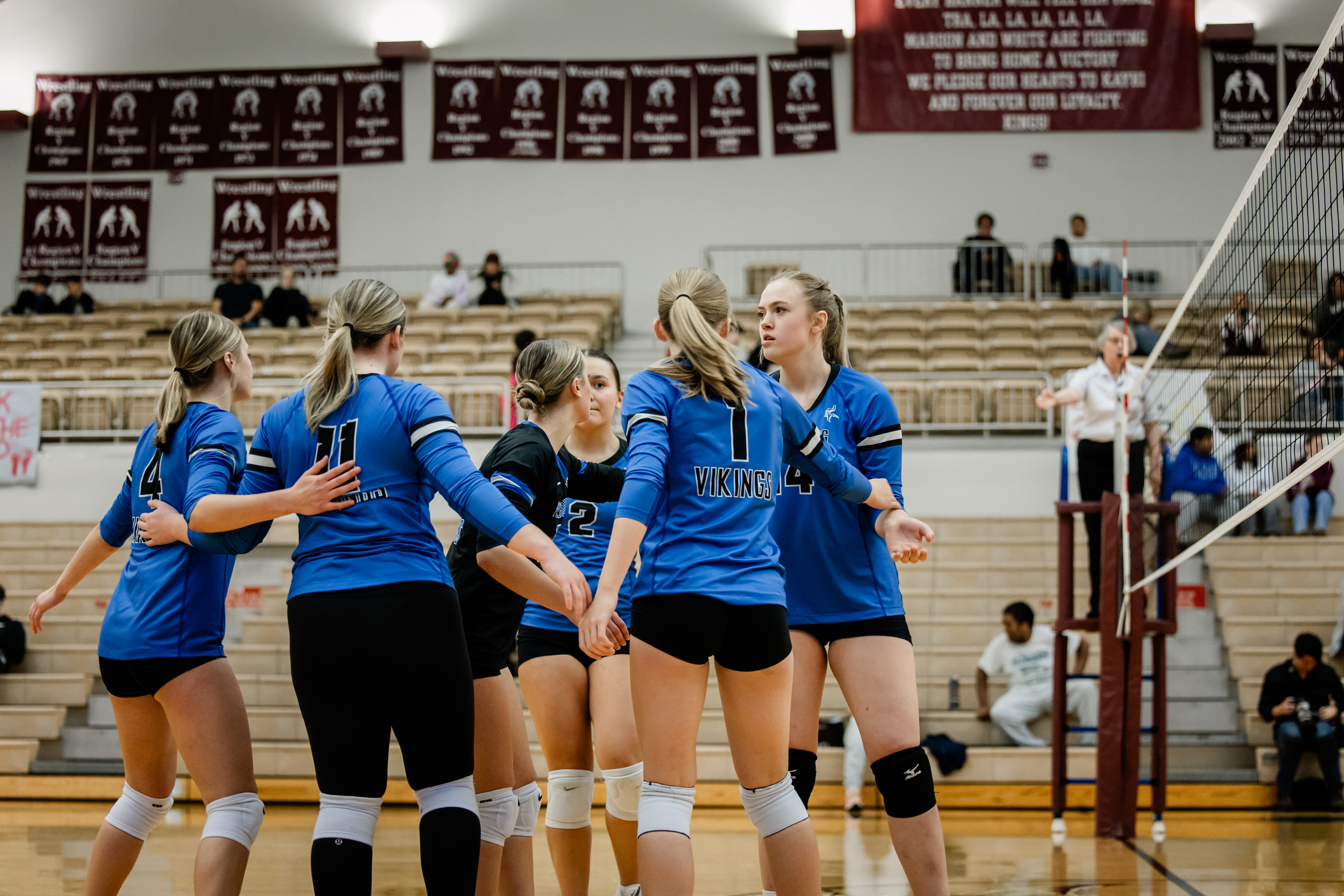 Petersburg varsity volleyball ends season at competitive regions tournament