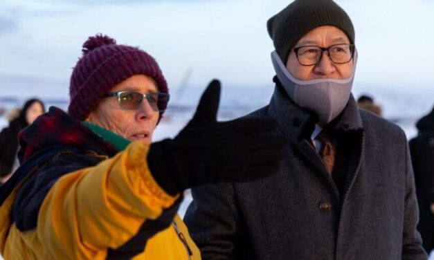 Korean delegation visits Nome, tours port facilities