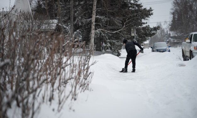 This week’s snowfall in Anchorage was record-breaking