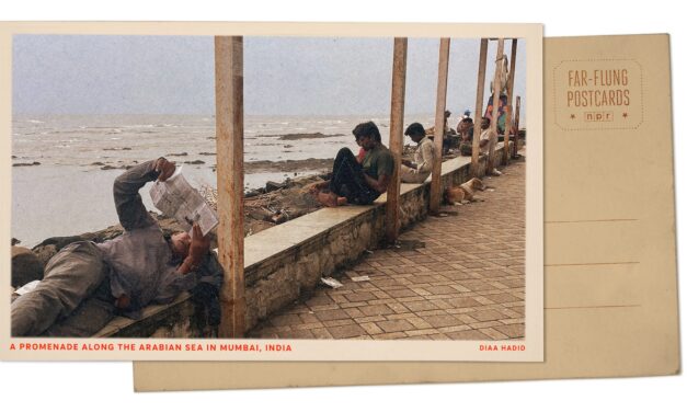 Greetings from Mumbai, where residents take breathing space where they can find it