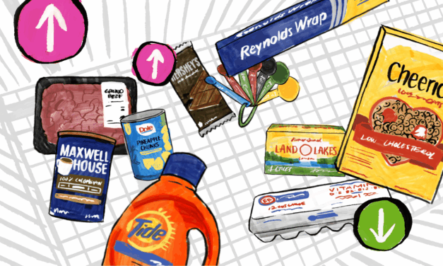 How have prices changed in a year? NPR checked 114 items at Walmart