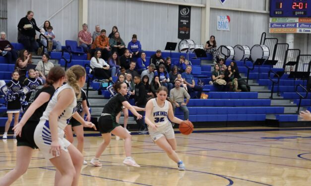 Petersburg’s varsity Lady Vikings take first basketball wins of the season during home games