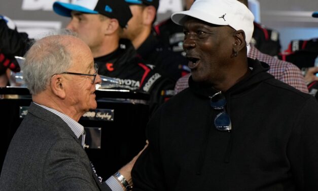 Michael Jordan, six-time NBA champion, is now a Daytona 500 winner