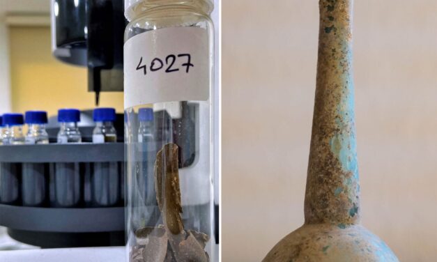 That ain’t perfume! Ancient bottle contained feces, likely used for medicine