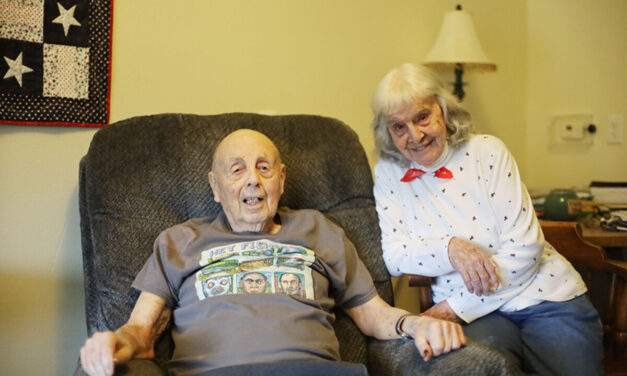 This Valentine’s Day, one Petersburg couple shares what it takes to be married for more than 75 years