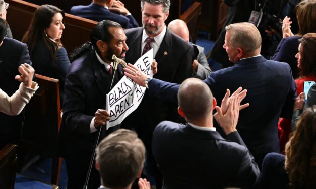 Signs, silence, and skipping: How Democrats protested Trump’s State of the Union