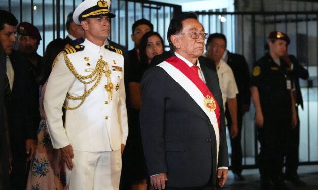 José María Balcázar becomes Peru’s eighth president in a decade