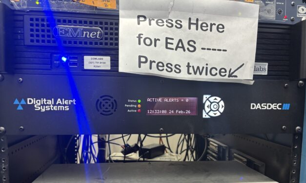 DASDEC 3 Installation Completed