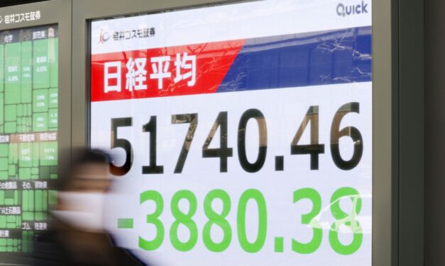 World shares tumble as Iran war pushes crude prices over $110 a barrel