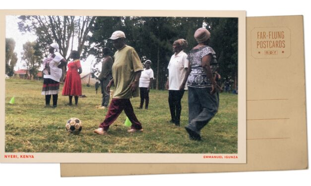 Greetings from Nyeri, Kenya, where grandmothers help coach the next generation
