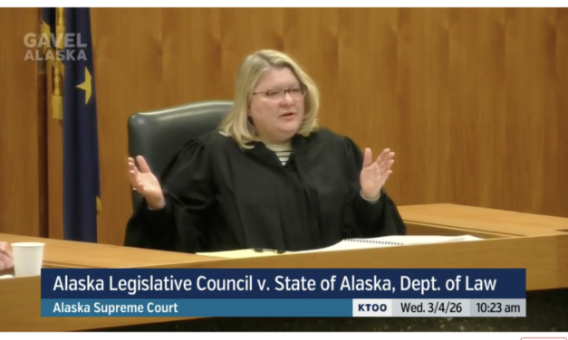 Alaska Supreme Court considers limits of executive and legislative power, including on abortion
