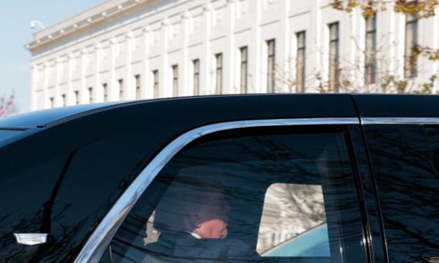 Trump attends Supreme Court arguments over his executive order, a presidential first