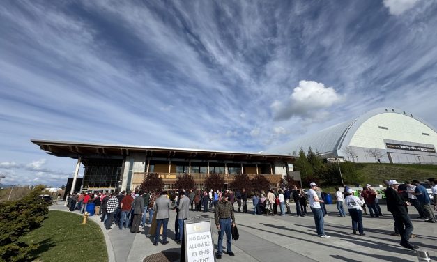 After lackluster tour turnout, Turning Point wraps things up with excited crowd in Idaho