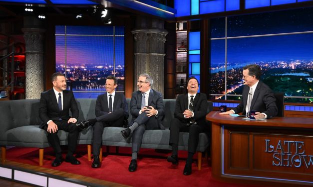 Stephen Colbert and late night hosts strike again as his show nears finale