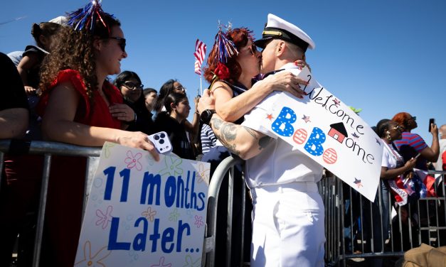 ‘I’d wait forever, but 334 days is crazy.’ USS Ford finally comes home