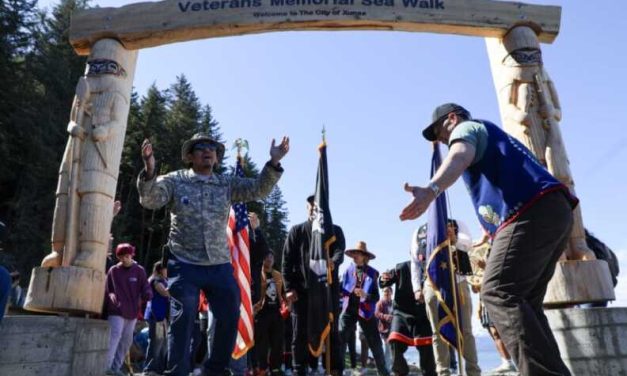 ‘This is how we heal:’ Hoonah honors its veterans with two new memorials