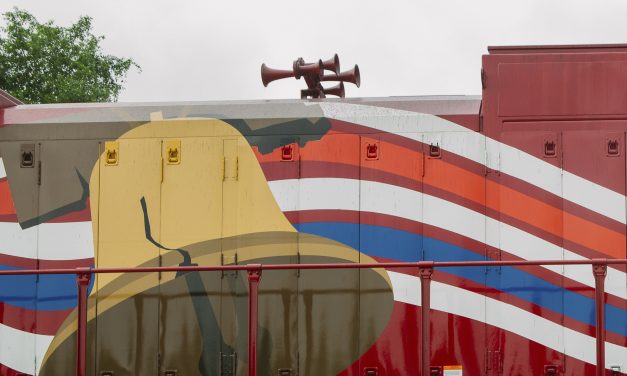 The biggest steam locomotive is whistle-stopping across the U.S.