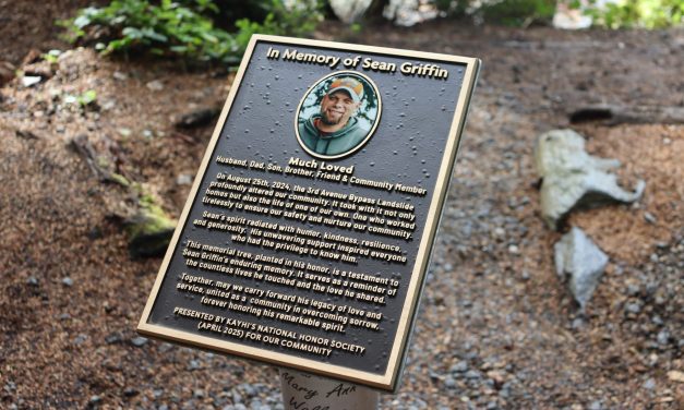 Memorial unveiled for victim of deadly Ketchikan landslide