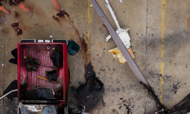 The driver who slammed into an LA bus before helicopter crash is charged with murder